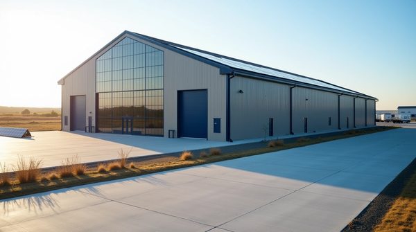 Transformez votre bâtiment en une centrale solaire avec un hangar photovoltaïque
